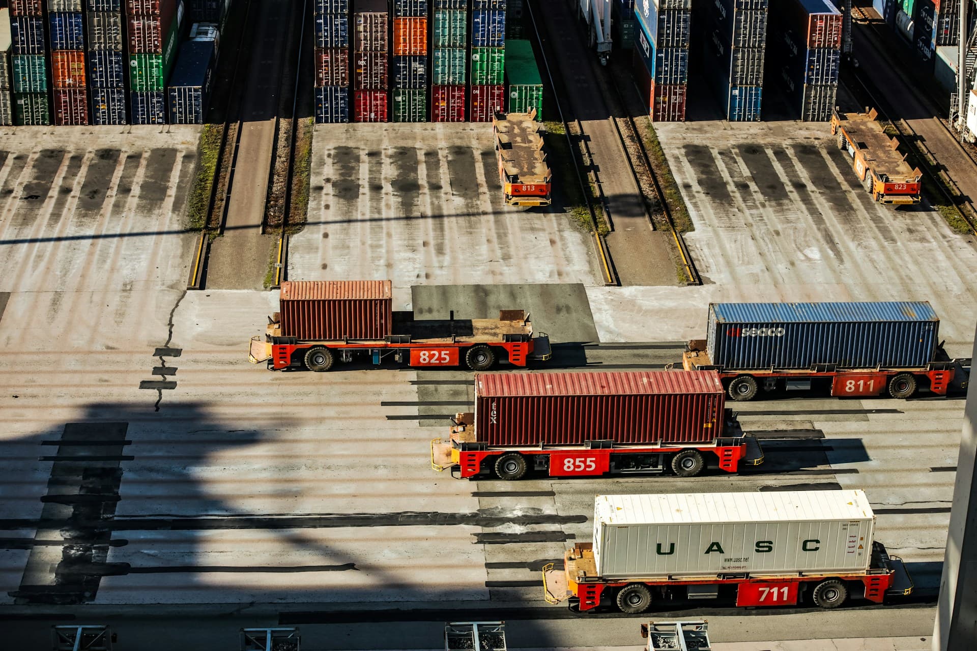 Goods and container logistics
